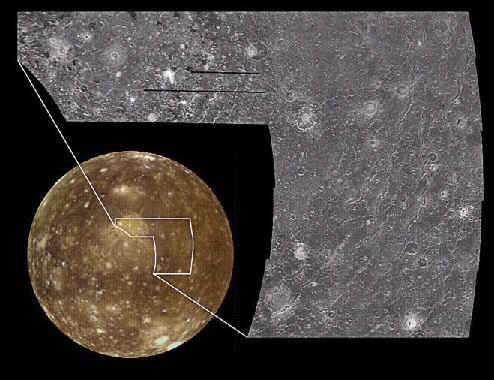 The Valhalla Multi-ring Structure on Callisto：PIA01649